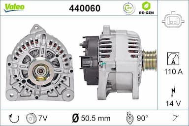 Ģenerators VALEO 440060 1