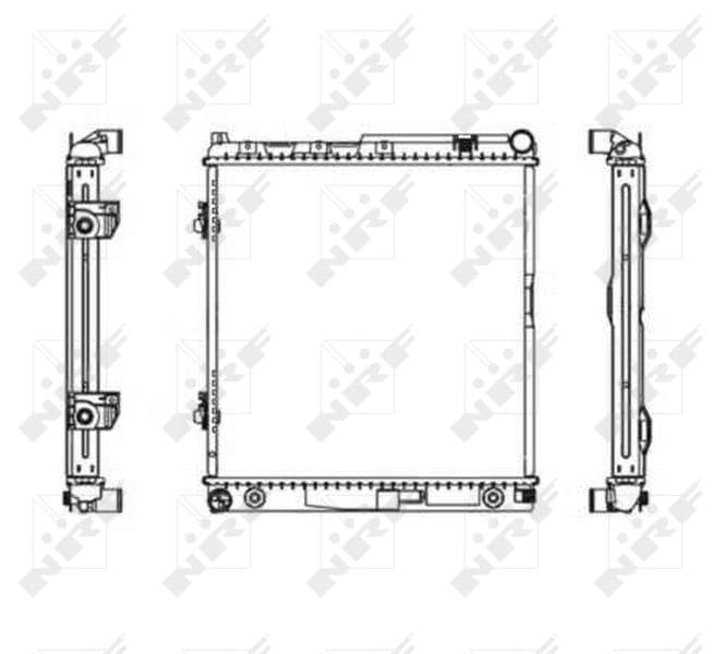 Radiators, Motora dzesēšanas sistēma NRF 506575 1