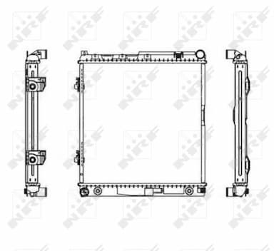 Radiators, Motora dzesēšanas sistēma NRF 506575 1