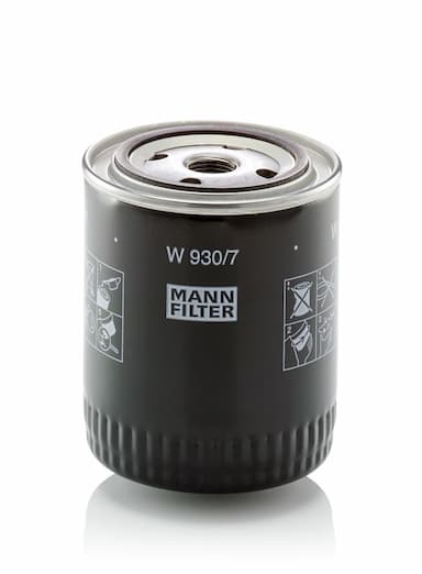 Eļļas filtrs MANN-FILTER W 930/7 1