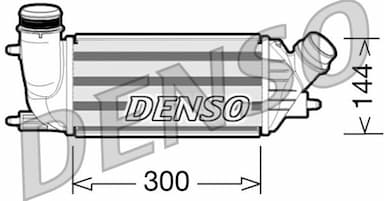 Starpdzesētājs DENSO DIT07001 1