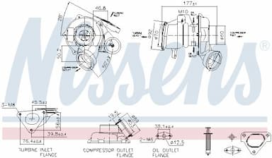 Kompresors, Turbopūte NISSENS 93480 6