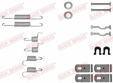 Piederumu komplekts, Stāvbremzes mehānisma bremžu loks QUICK BRAKE 105-0028 1