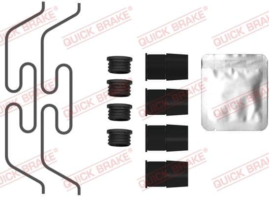 Piederumu komplekts, Disku bremžu uzlikas QUICK BRAKE 109-0090 1