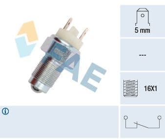 Slēdzis, Atpakaļgaitas signāla lukturis FAE 41080 1