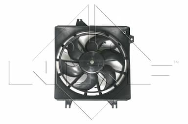 Ventilators, Motora dzesēšanas sistēma NRF 47499 2