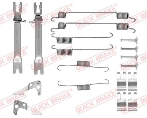 Piederumu komplekts, Bremžu loki QUICK BRAKE 105-0030S 1