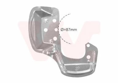 Dubļu sargs, Bremžu disks VAN WEZEL 3776372 1