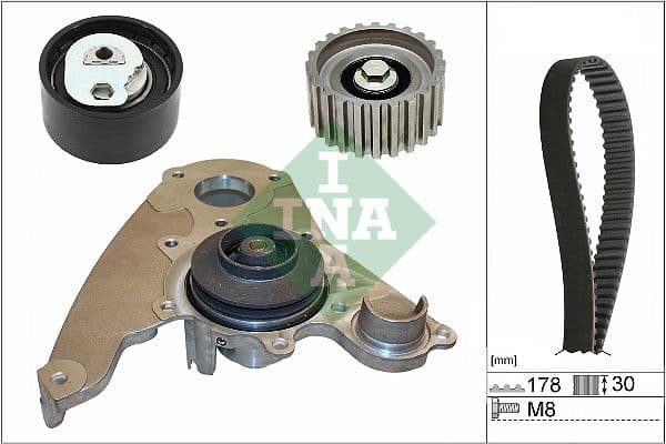 Ūdenssūknis + Zobsiksnas komplekts Schaeffler INA 530 0232 30 1