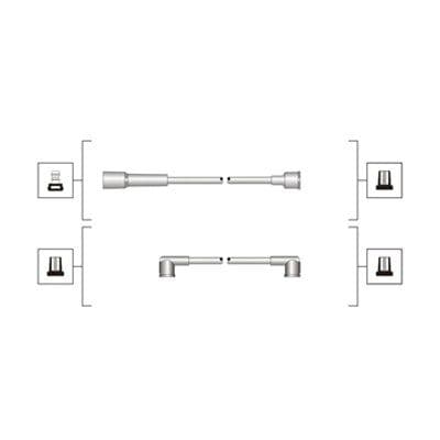 Augstsprieguma vadu komplekts MAGNETI MARELLI 941319170019 1