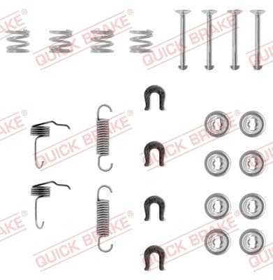 Piederumu komplekts, Bremžu loki QUICK BRAKE 105-0655 1