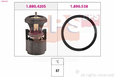 Termostats, Dzesēšanas šķidrums EPS 1.880.420 1