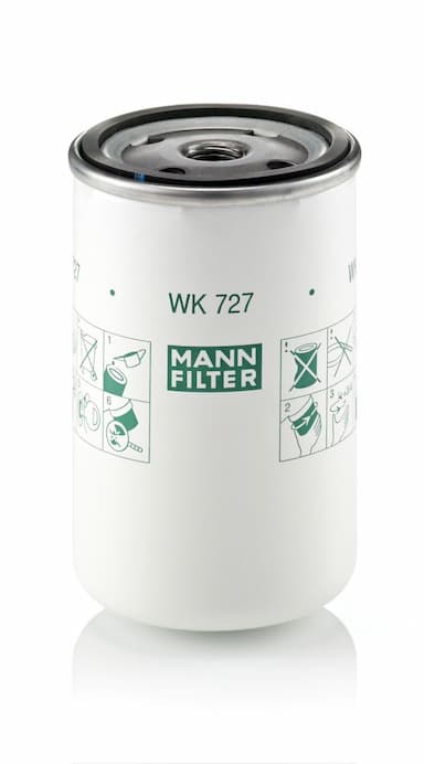 Degvielas filtrs MANN-FILTER WK 727 1