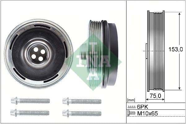 Siksnas skriemeļa komplekts, Kloķvārpsta Schaeffler INA 544 0169 20 1