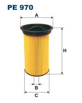 Degvielas filtrs FILTRON PE 970 1