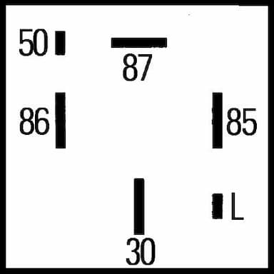 Vadības bloks, Kvēlsveces darbības laiks HELLA 4RV 008 188-161 3