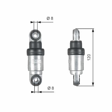 Demferis, Ķīļrievu siksna GATES T39215 1