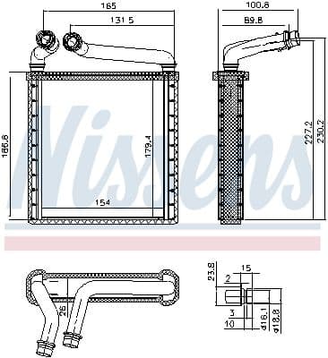 Siltummainis, Salona apsilde NISSENS 73979 6