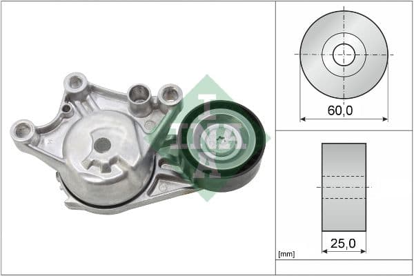 Siksnas spriegotājs, Ķīļsiksna Schaeffler INA 534 0654 10 1