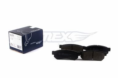 Bremžu uzliku kompl., Disku bremzes TOMEX Brakes TX 16-77 2