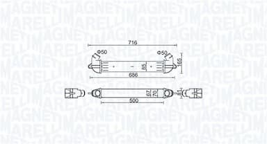 Starpdzesētājs MAGNETI MARELLI 351319204610 2