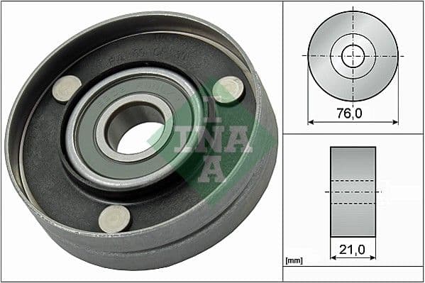 Parazīt-/Vadrullītis, Ķīļrievu siksna Schaeffler INA 532 0567 10 1