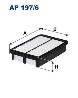 Gaisa filtrs FILTRON AP 197/6 1