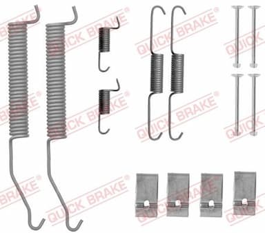 Piederumu komplekts, Bremžu loki QUICK BRAKE 105-0812 1