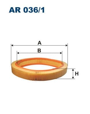 Gaisa filtrs FILTRON AR 036/1 1