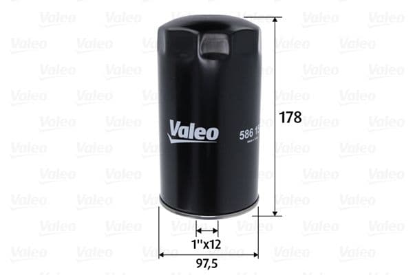 Eļļas filtrs VALEO 586150 1