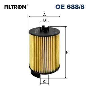 Eļļas filtrs FILTRON OE 688/8 1