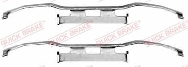 Piederumu komplekts, Disku bremžu uzlikas QUICK BRAKE 109-1213 1