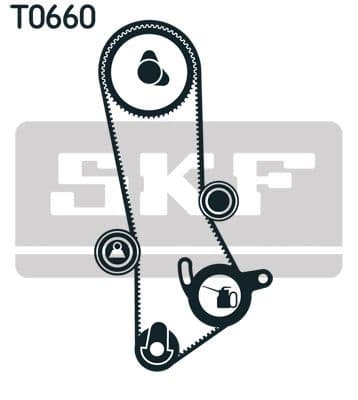 Zobsiksnas komplekts SKF VKMA 91015 2