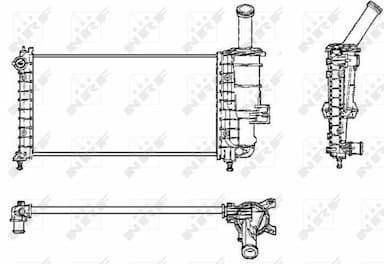 Radiators, Motora dzesēšanas sistēma NRF 53230 4