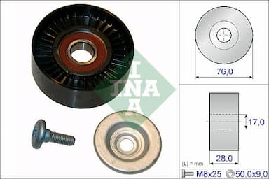 Parazīt-/Vadrullītis, Ķīļrievu siksna INA 532 0648 10 1