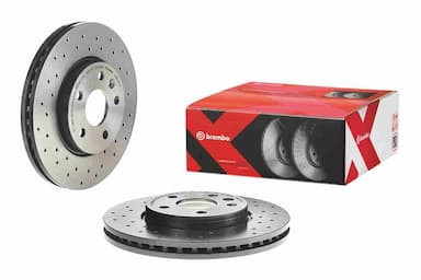 Bremžu diski BREMBO 09.B355.1X 2