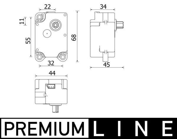 Regulēšanas elements, Jaucējkrāns MAHLE AA 71 000P 1