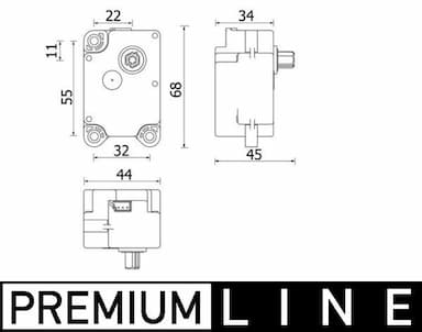 Regulēšanas elements, Jaucējkrāns MAHLE AA 71 000P 1