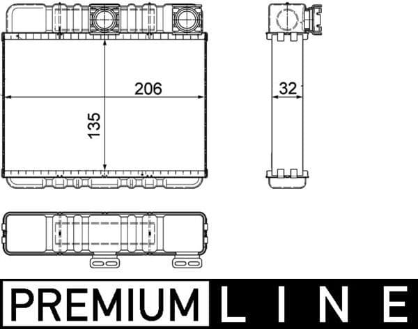 Siltummainis, Salona apsilde MAHLE AH 87 000P 1