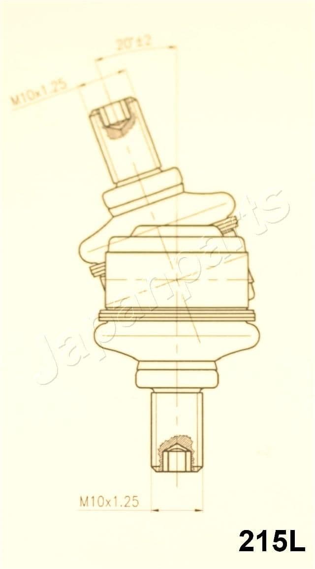 Stabilizators, Balstiekārta JAPANPARTS SI-215L 1