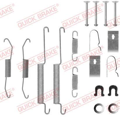 Piederumu komplekts, Bremžu loki QUICK BRAKE 105-0679 1