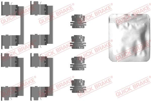 Piederumu komplekts, Disku bremžu uzlikas QUICK BRAKE 109-0096 1