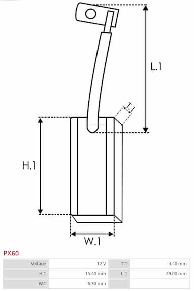 Ogļu sukas, Ģenerators AS-PL PX60 2