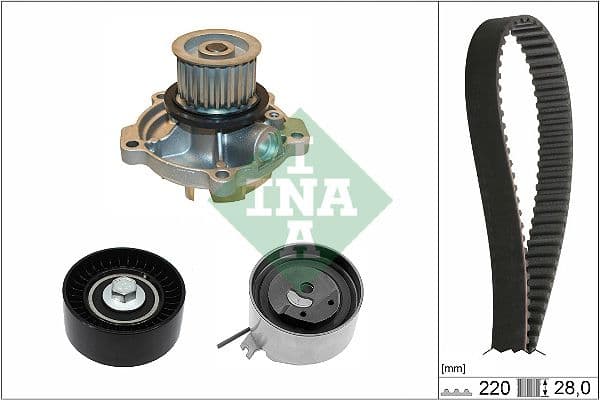 Ūdenssūknis + Zobsiksnas komplekts Schaeffler INA 530 0456 30 1