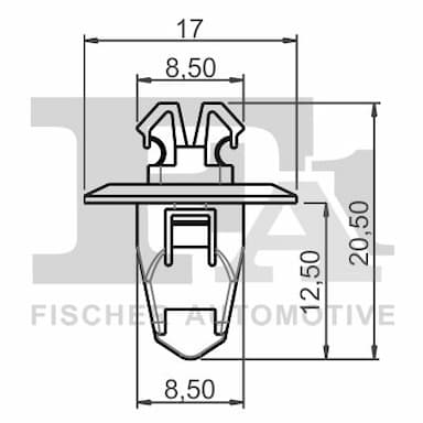 Moldings/aizsarguzlika FA1 77-40049.25 2