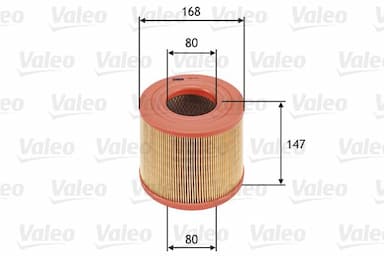 Gaisa filtrs VALEO 585725 1