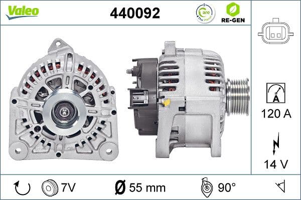 Ģenerators VALEO 440092 1