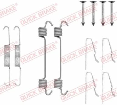 Piederumu komplekts, Stāvbremzes mehānisma bremžu loks QUICK BRAKE 105-0808 1