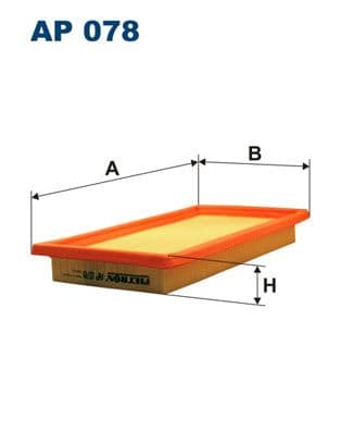 Gaisa filtrs FILTRON AP 078 1