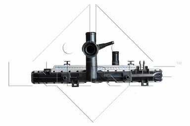 Radiators, Motora dzesēšanas sistēma NRF 53459 3